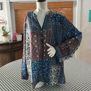 Patchwork top.  Size 4xl